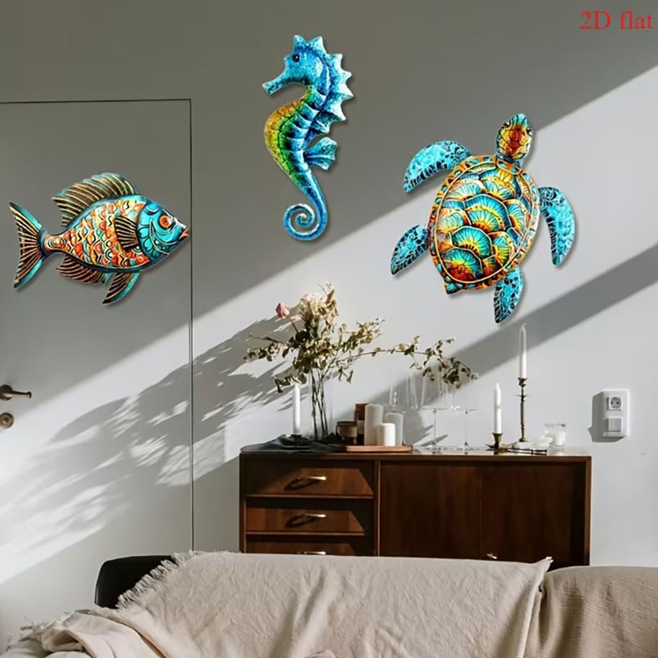 3Pcs Ocean Animal Wooden Wall  - огляд і ціна Xfasten Woodworking Double Sided Tape