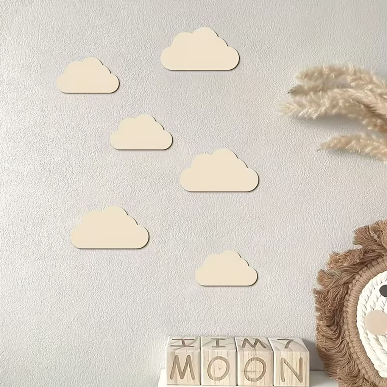 6 Pieces of Cloud Wood Wall st - огляд і ціна Xfasten Woodworking Double Sided Tape