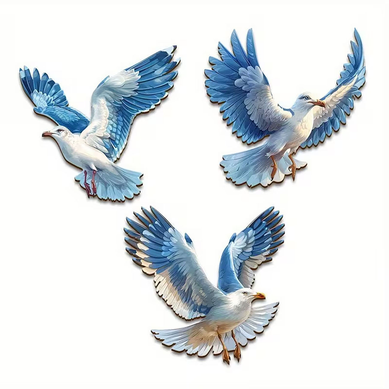 3PCS Seagull Wall Decor, Coast - огляд і ціна Xfasten Woodworking Double Sided Tape