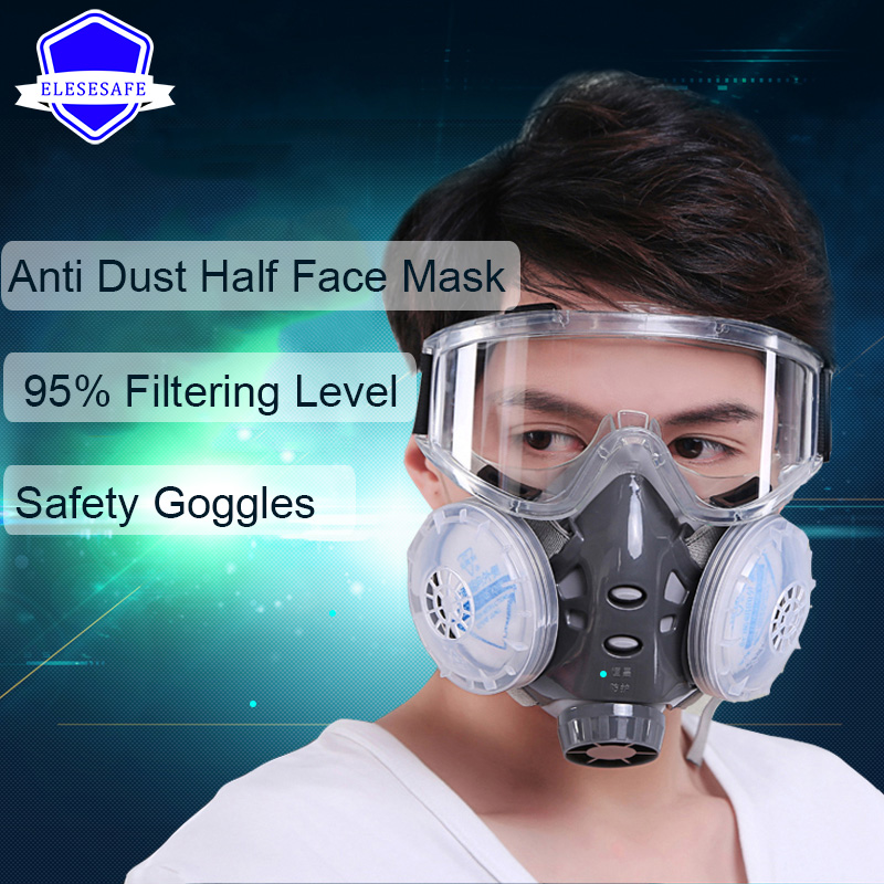 New Anti Dust Mask Full Face R - огляд і ціна Woodworking Respirator