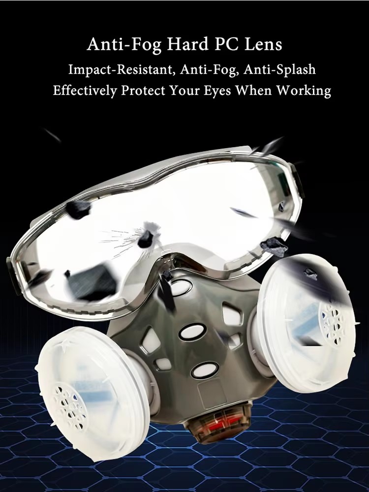 Respirator With Anti-Fog Safet - огляд і ціна Woodworking Respirator