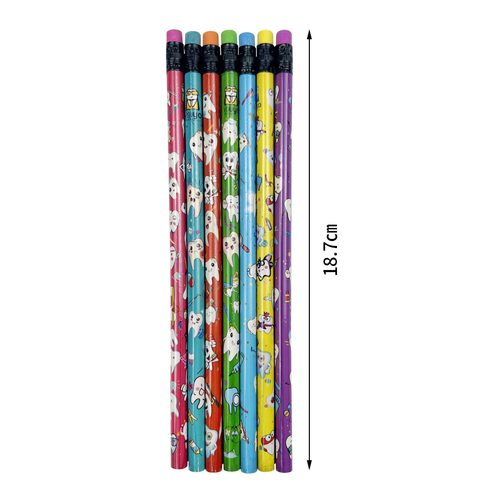 50pcs Dental Pencil Cute Carto - огляд і ціна Woodworking For Kids