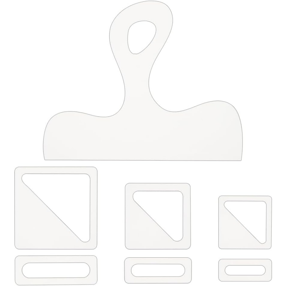 7Pcs Charcuterie Template Acry - огляд і ціна Woodworking Hardware