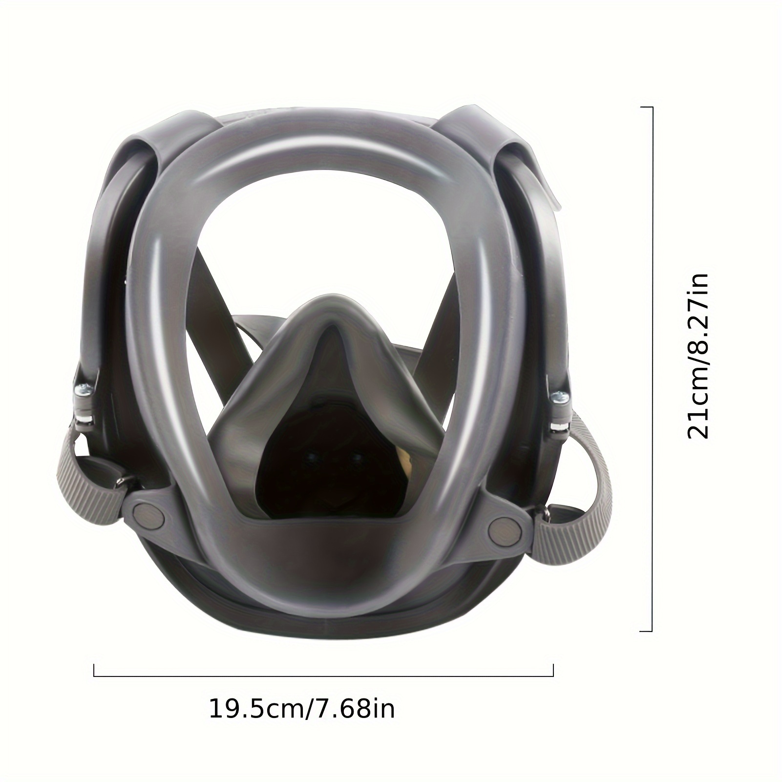 6800 Gas Mask Full Face Large  - огляд і ціна Woodworking Respirator