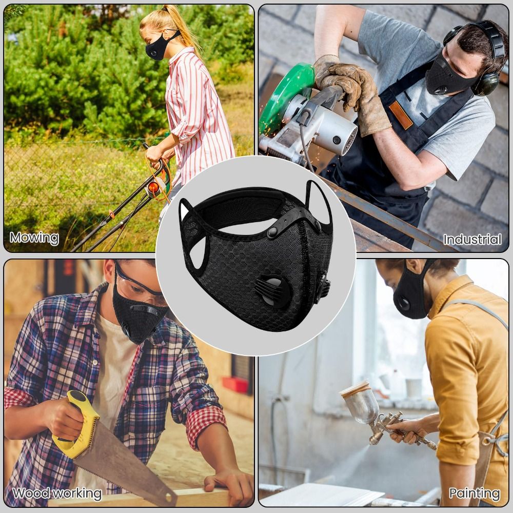 Breathable Ergonomic Dust Mask - огляд і ціна Woodworking Respirator