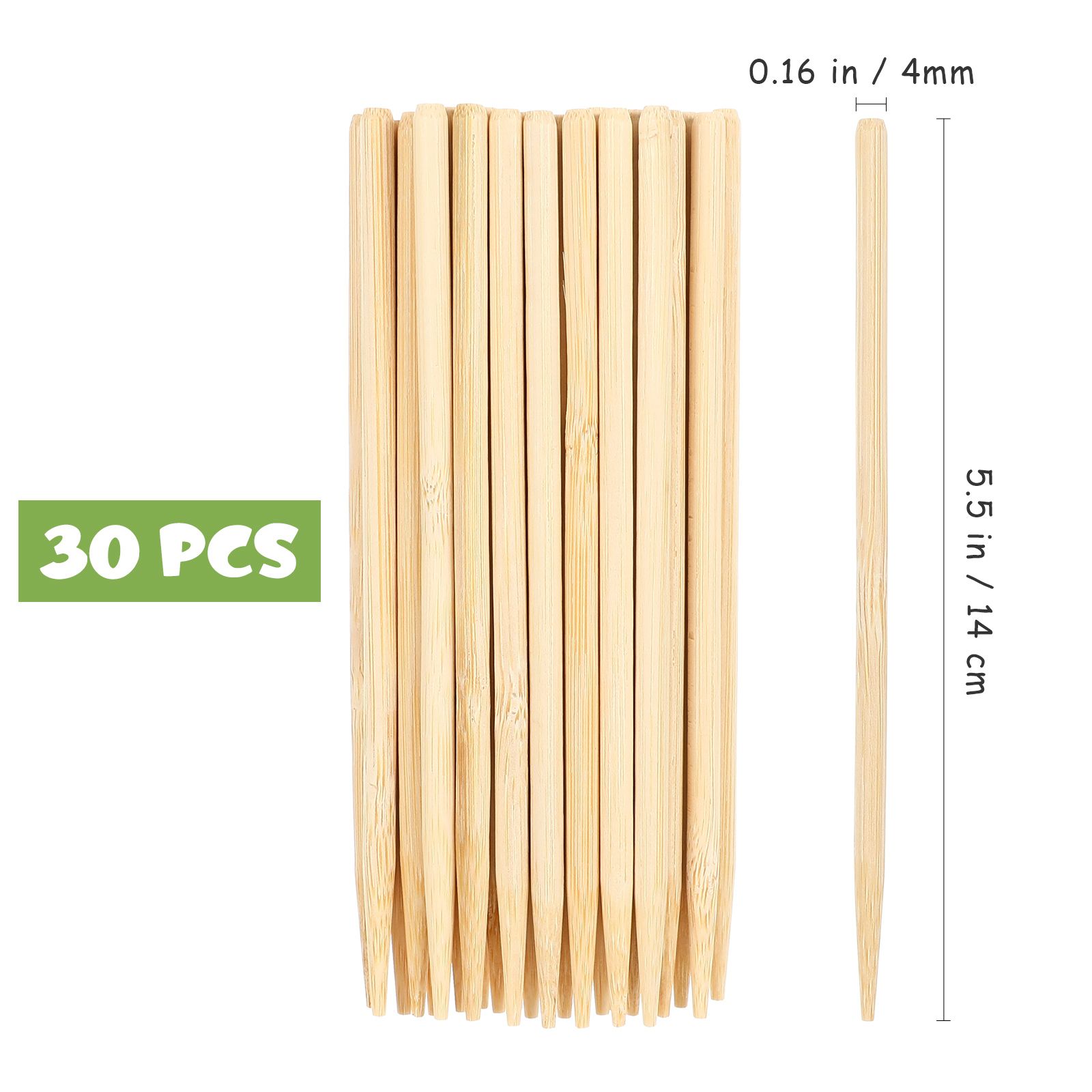 30pcs Scratch Bamboo Pens Wax  - огляд і ціна Woodworking For Kids