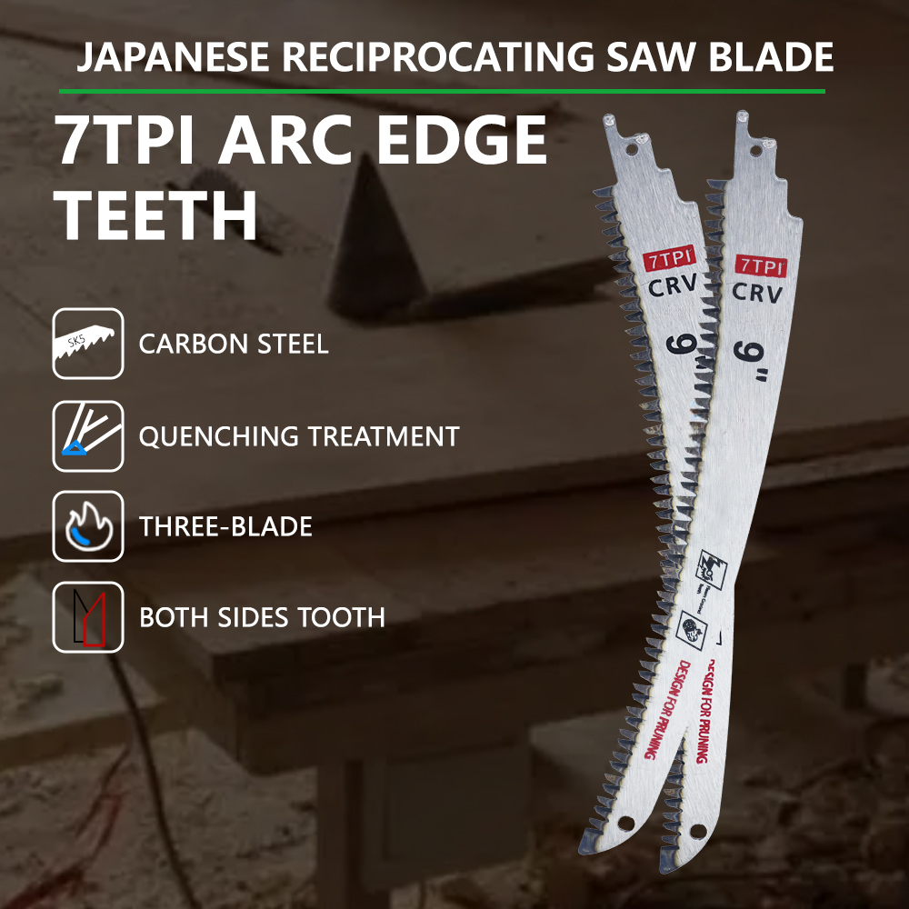 3pcs Arc Edge Reciprocating Sa - огляд і ціна Japanese Pull Saw