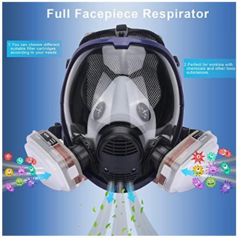 Chemical Gas Mask 6800 Dust Re - огляд і ціна Woodworking Respirator