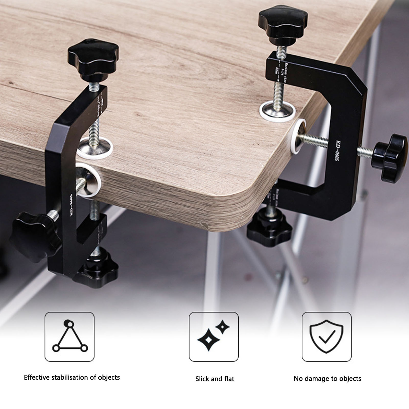 3 Way G Clamp Aluminium Alloy  - огляд і ціна Woodworking Vise