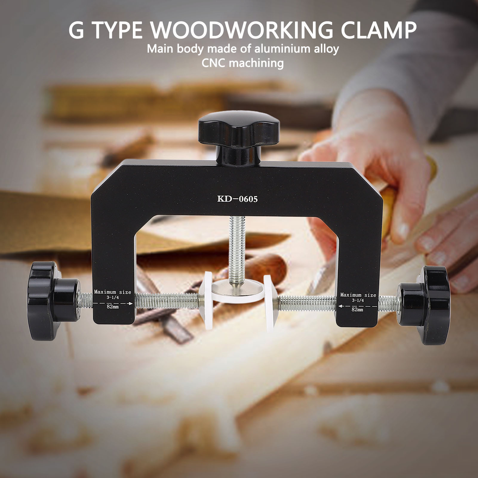 3 Way G Clamp Aluminium Alloy  - огляд і ціна Woodworking Vise