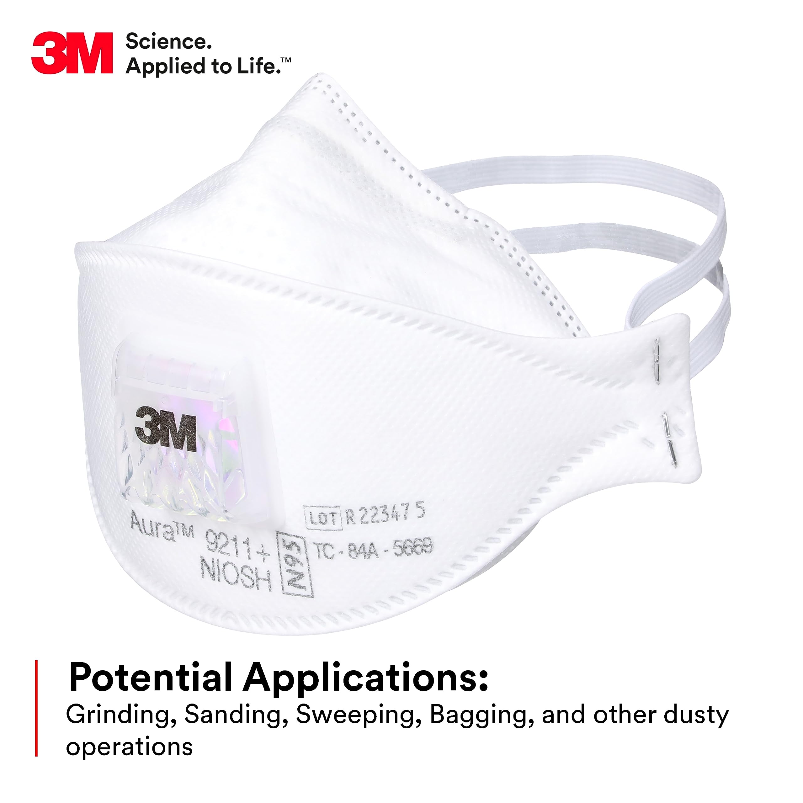 3M Aura 9211+ Particulate Resp - огляд і ціна Woodworking Respirator