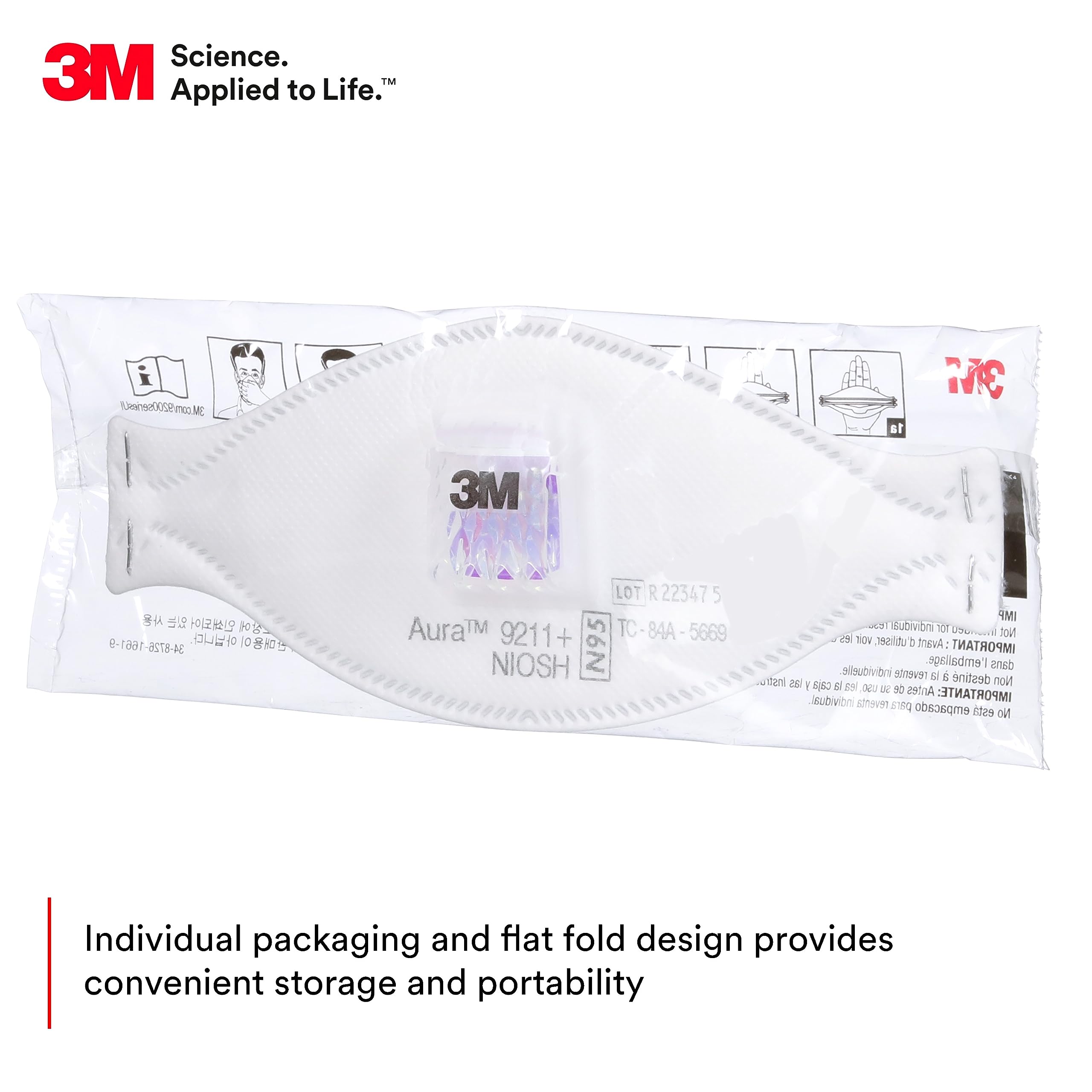 3M Aura 9211+ Particulate Resp - огляд і ціна Woodworking Respirator
