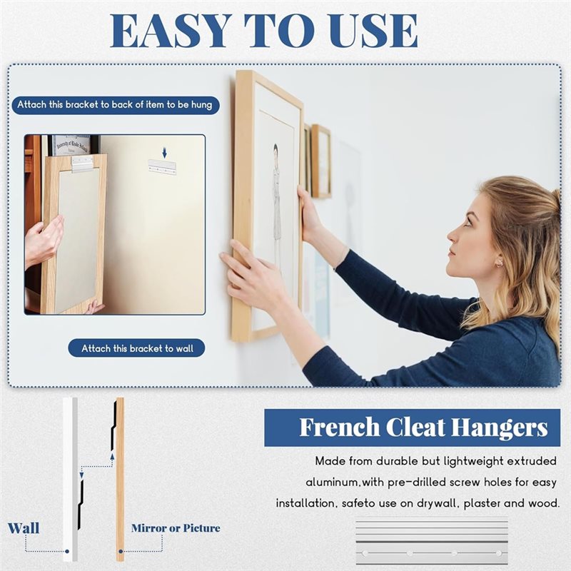 French Cleat Hanger 6 Inch Hea - огляд і ціна Woodworking French Cleat