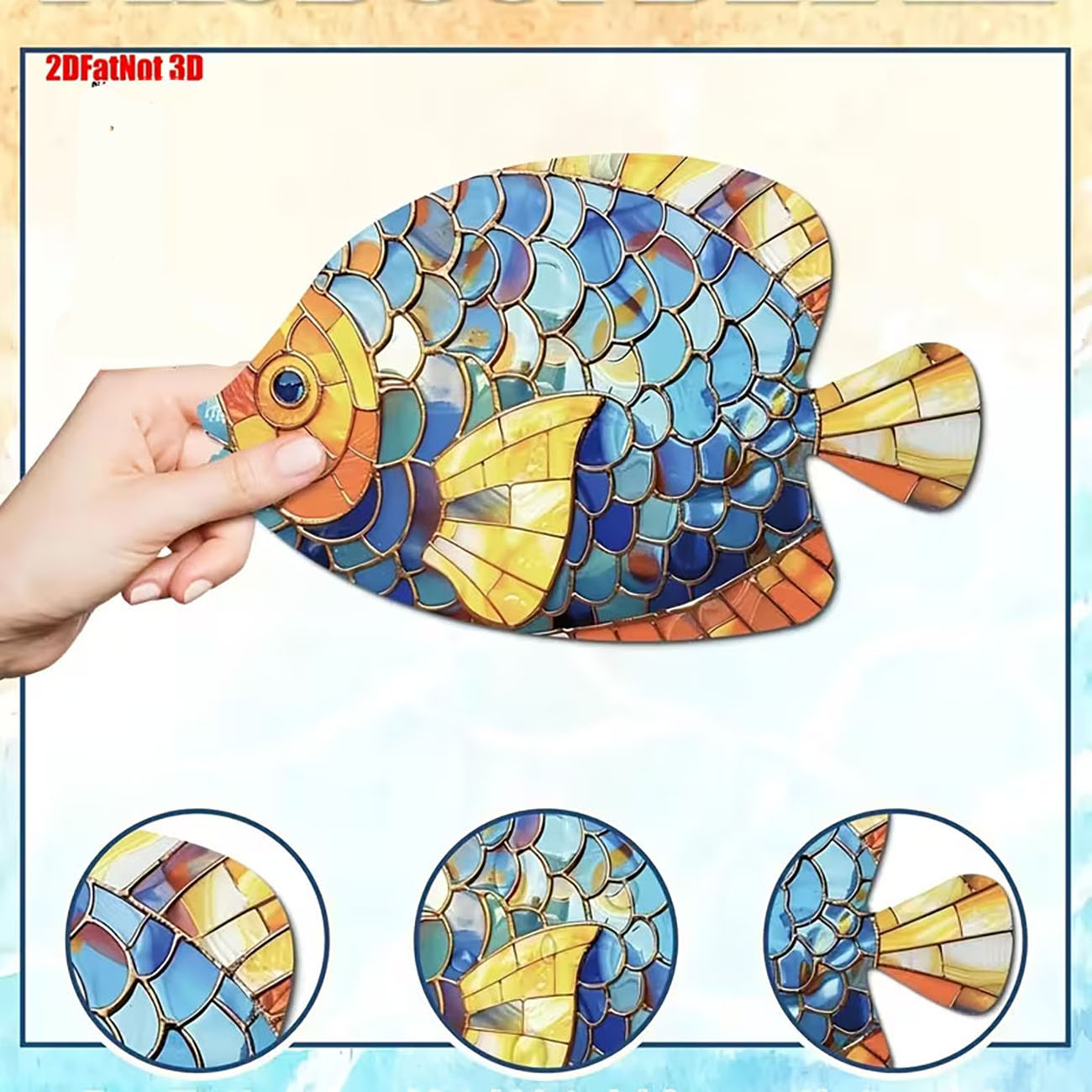 5 Pack Stained Glass Style Woo - огляд і ціна Xfasten Woodworking Double Sided Tape