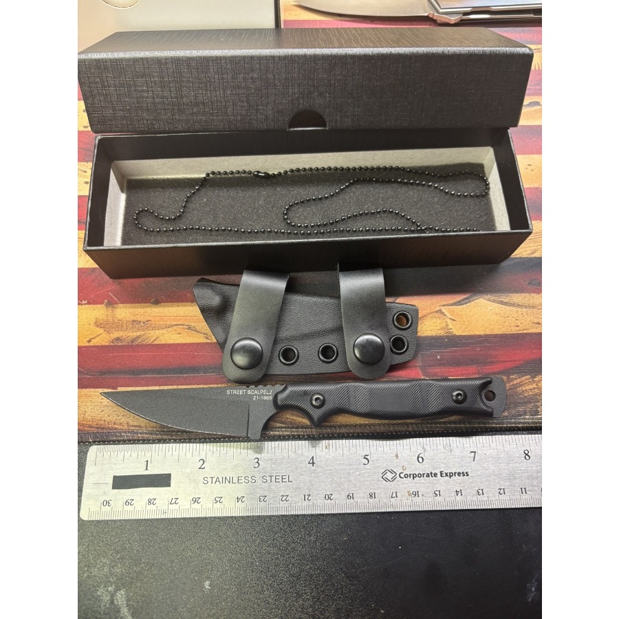 TOPS Street Scalpel 2 Knife Ca - огляд і ціна Woodworking Usa