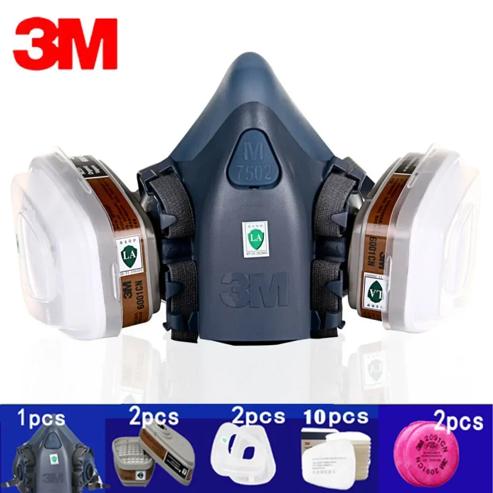 3M 7502 Respirator Mask  Prote - огляд і ціна Woodworking Respirator