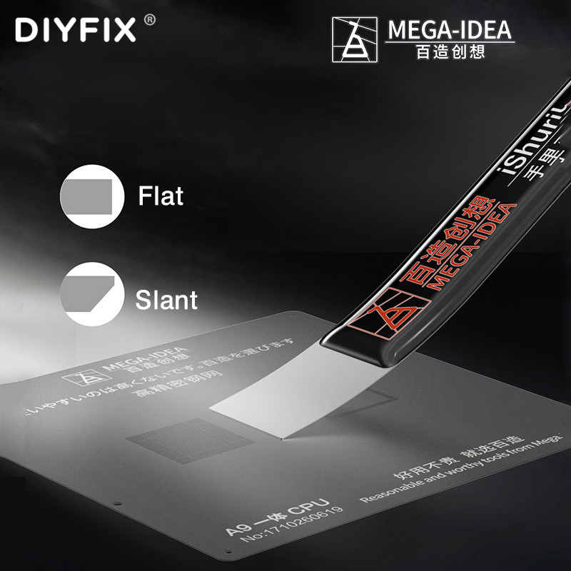 MEGA-IDEA T0.2MM Scraping Tin  - огляд і ціна Card Scraper Steel