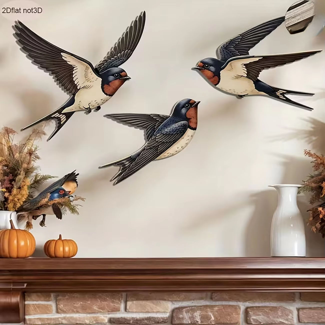 3Pcs 2D Swallow Wooden Wall De - огляд і ціна Xfasten Woodworking Double Sided Tape